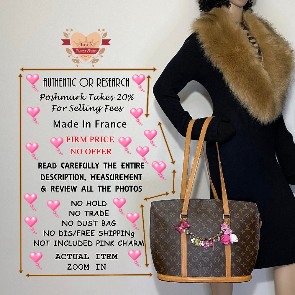 ✅❤️✅❤️SOLD❤️✅❤️✅🤎Louis Vuitton Vintage Babylon Shoulder Purse Tote🤎 - Picture 17 of 17